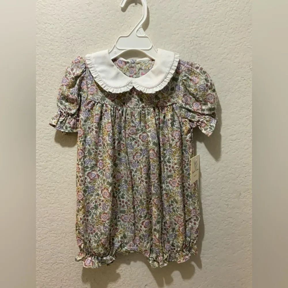 NWT Sophie & Lucas Primrose Floral Bubble size 18 M